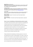 Women’s stories of breastfeeding and mothering following assisted conception