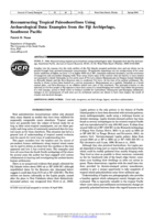 Reconstructing tropical paleoshorelines using archaeological data: examples from the Fiji Archipelago, southwest Pacific