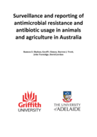 Surveillance and reporting of antimicrobial resistance and antibiotic usage in animals and agriculture in Australia