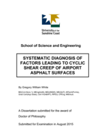 Systematic diagnosis of factors to cyclic shear creep of airport asphalt surfaces