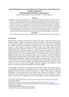 Mental Health, Poverty and Indigenous Psychology Research in East Nusa Tenggara-Indonesia: Methodological and Ethical Considerations