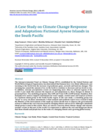 A Case Study on Climate Change Response and Adaptation: Fictional Aysese Islands in the South Pacific