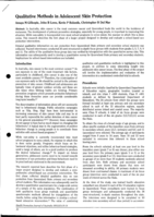 Qualitative methods in adolescent skin protection