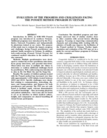 Evaluation of the progress and challenges facing the Ponseti Method Program in Vietnam