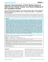 Genomic Characterization of DArT Markers Based on High-Density Linkage Analysis and Physical Mapping to the Eucalyptus Genome
