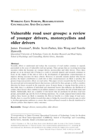 Vulnerable road user groups: a review of young drivers, motorcyclists an older drivers