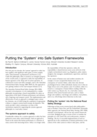 Putting the 'system' into safe system frameworks