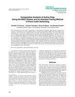 Comparative Analysis of Active Drag Using the MAD System and an Assisted Towing Method in Front Crawl Swimming