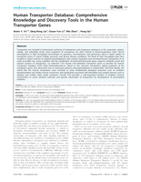 Human transporter database: Comprehensive knowledge and discovery tools in the human transporter genes