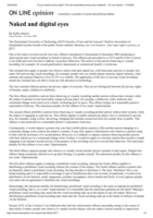 Naked and digital eyes