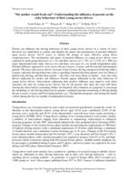 “My mother would freak out”: Understanding the influence of parents on the risky behaviour of their young novice drivers