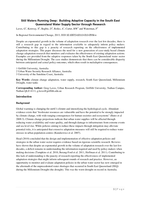 The research-policy nexus in climate change adaptation: experience from the urban water sector in South East Queensland, Australia