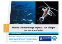 Marine climate change impacts: out of sight but not out of mind