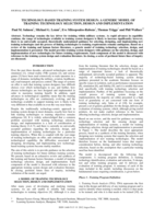 Technology-based Training System Design: A Generic Model Of Training Technology Selection, Design And Implementation