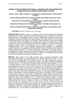 Correlation between functional classification and kinematical variables in elite wheelchair rugby players