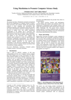 Using Machinima to Promote Computer Science Study