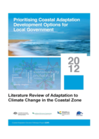 Prioritising Coastal Adaptation Development Options for Local Government: Literature Review of Adaptation to Climate Change in the Coastal Zone