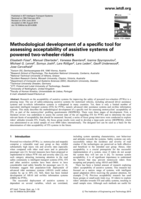Methodological development of a specific tool for assessing acceptability of assistive systems of powered two-wheeler-riders