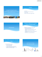 Strength training for sport: A normal gym program just won’t do!