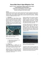 Noosa main beach algae mitigation trial