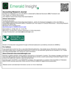 An Empirical Investigation on the links within a sustainability balanced scorecard (SBSC) framework and their Impact on Financial Performance
