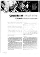 General health and wellbeing