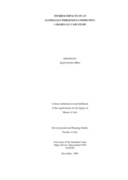 Tourism impacts on an Australian Indigenous community: a Djabugay case study