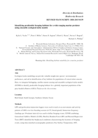 Identifying predictable foraging habitats for a wide-ranging marine predator using ensemble ecological niche models