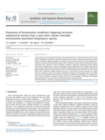 Evaluation of fermentation conditions triggering increased antibacterial activity from a near-shore marine intertidal environment-associated Streptomyces species