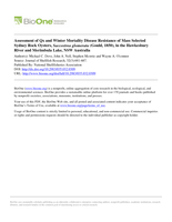 Assessment of QX and winter mortality disease resistance of mass selected Sydney rock oysters, Saccostrea glomerata (Gould, 1850), in the Hawkesbury river and Merimbula Lake, NSW Australia