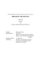 Breaking the Silence