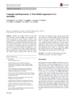 Cannabis and Depression: A Twin Model Approach to Co-morbidity