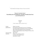 'Tales of a Garrison Town'; Resembling and reassembling the Australian ensemble home-front novel of World War II