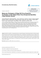 Molecular Phylogeny of Edge Hill Virus Supports its Position in the Yellow Fever Virus Group and Identifies a New Genetic Variant