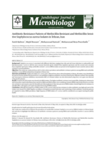 Antibiotic resistance pattern of methicillin resistant and methicillin sensitive Staphylococcus aureus isolates in Tehran, Iran