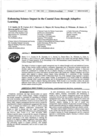 Enhancing Science Impact in the Coastal Zone through Adaptive Learning