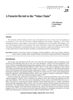 A Futurist revisit to the "Value Chain"