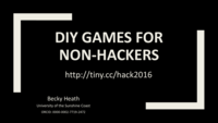 DIY Games for Non-Hackers