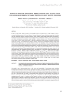 Determination of concentration categories of various soil quality chemical variables in different depths in brackishwater ponds of South Sulawesi Province, Indonesia