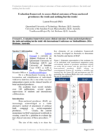Evaluation framework to assess clinical outcomes of bone-anchored prostheses: the truth and nothing but the truth!