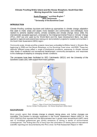 Climate Proofing Bribie Island and the Noosa Biosphere, South East Qld: Moving beyond the ‘case study’