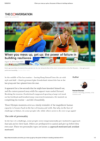 When you mess up, get up: the power of failure in building resilience