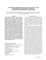 Qualitative Assessment of the Challenges to the Treatment of Idiopathic Clubfoot by the Ponseti Method in Urban India