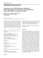 False Beliefs About ART Effectiveness, Side Effects and the Consequences of Non-retention and Non-adherence Among ART Patients in Livingstone, Zambia