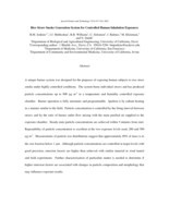 Rice Straw Smoke Generation System for Controlled Human Inhalation Exposures