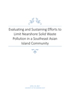 Evaluating and Sustaining Efforts to Limit Nearshore Solid Waste Pollution in a Southeast Asian Island Community