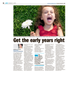 Get the early years right