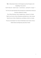 A Biomechanical Analysis of the Strongman Log Lift and Comparison with Weightlifting’s Clean and Jerk