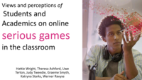 Views and perceptions of students and academics on serious games in the classroom