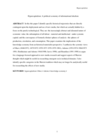 Hypercapitalism: A political economy of informational idealism